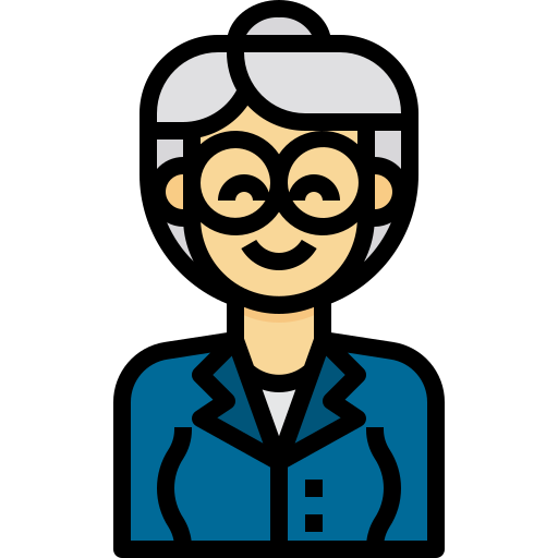 mujer de negocios icono gratis