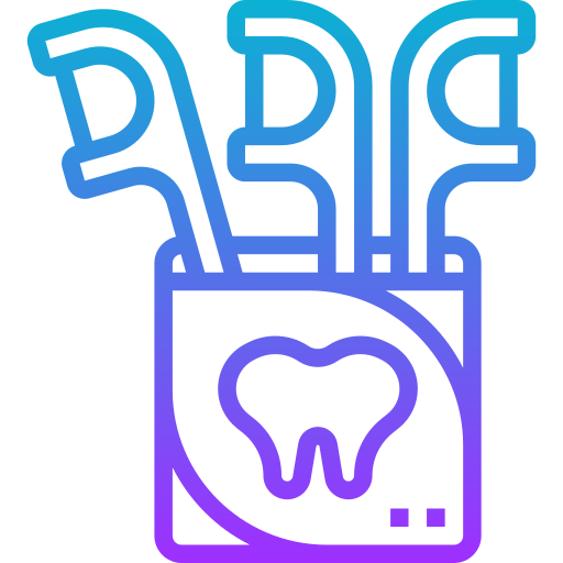hilo dental icono gratis