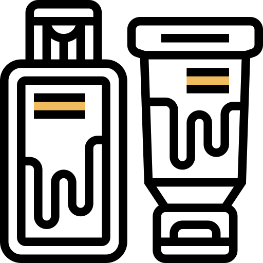 acrílicos icono gratis