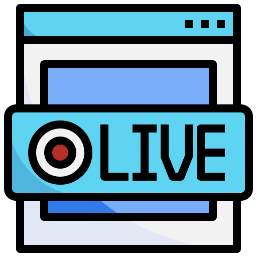 Live Surang Lineal Color Icon