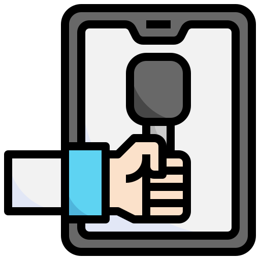 Journalism free icon