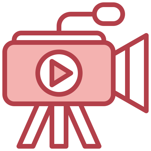 camara de video icono gratis