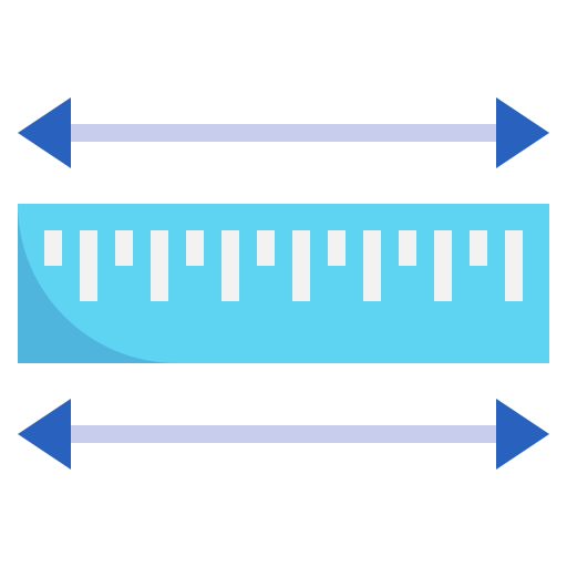 herramienta de medición icono gratis