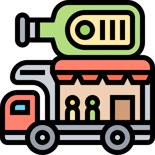 camión icono gratis