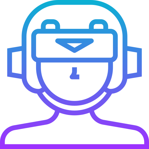 Helmet Meticulous Gradient icon