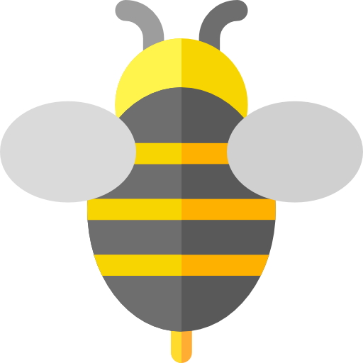 abeja icono gratis