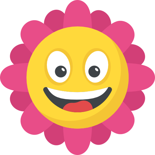 Flower - Free smileys icons