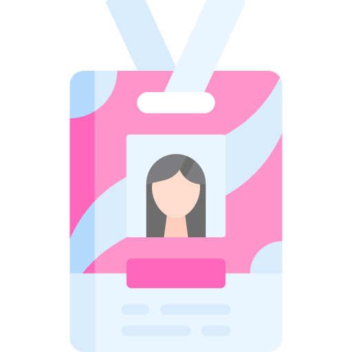 tarjeta de identificación icono gratis