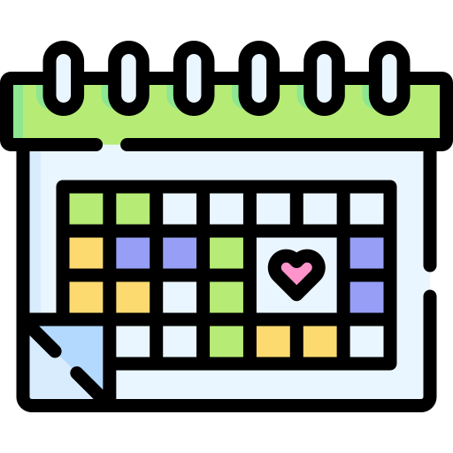 Calendar Special Lineal color icon