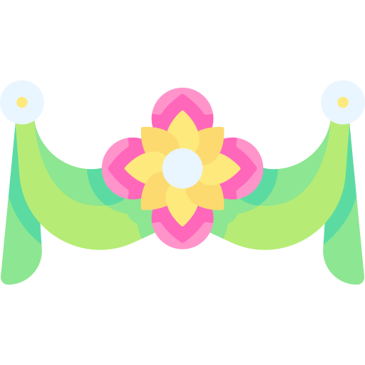 guirnaldas icono gratis