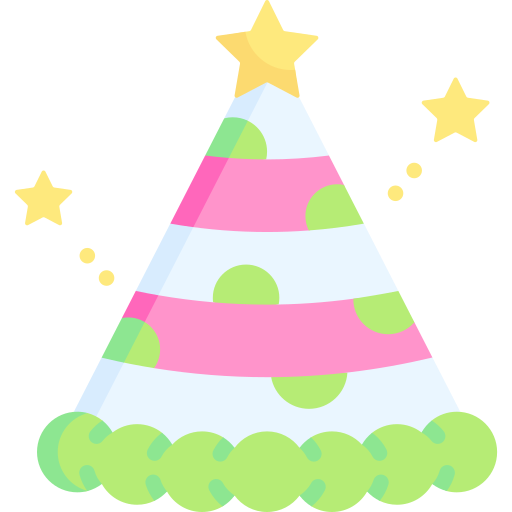 sombrero de fiesta icono gratis