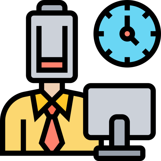 Exhausted - Free business and finance icons