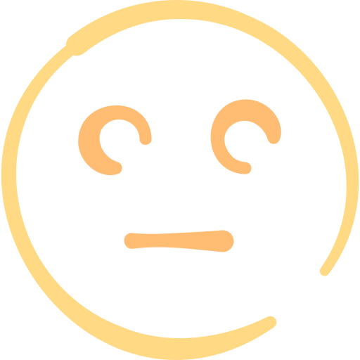 Flushed face Basic Hand Drawn Color icon