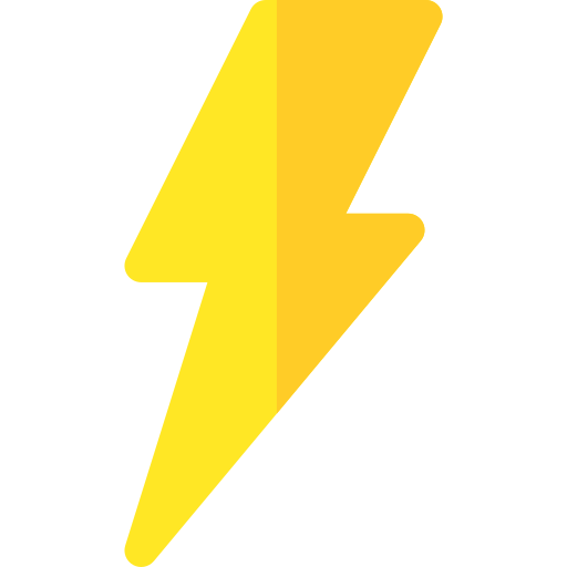 Thunder Basic Rounded Flat icon