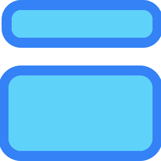 Layout Generic Blue icon