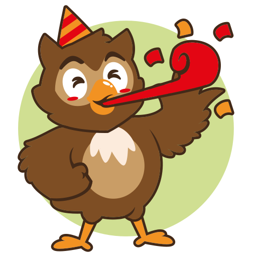 geburtstag und feier kostenlos Sticker