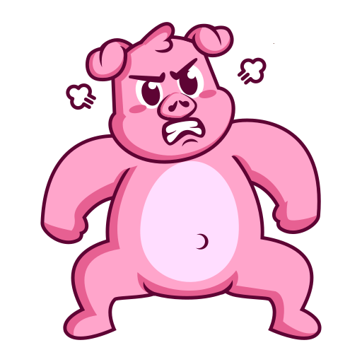 Angry free sticker Angry free sticker