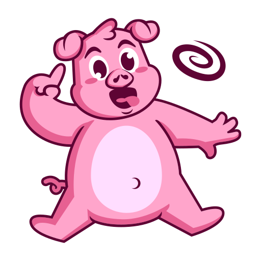 Confused free sticker