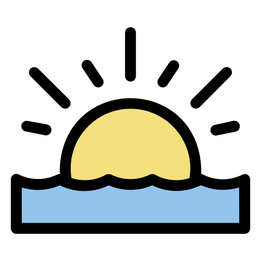 Sunset free icon