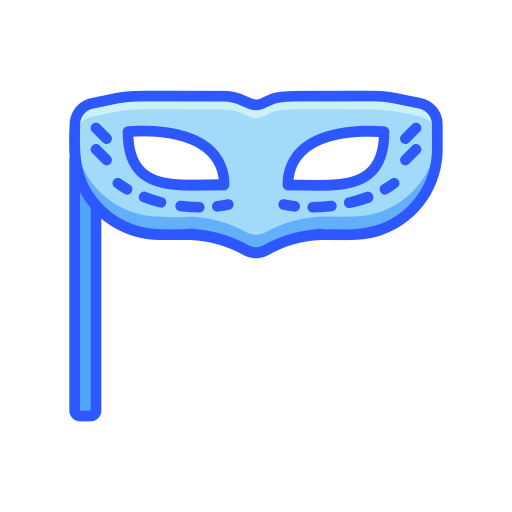 Eye mask Generic Blue icon