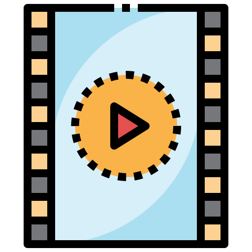 película icono gratis