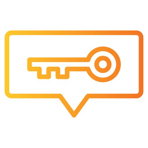 palabra clave icono gratis