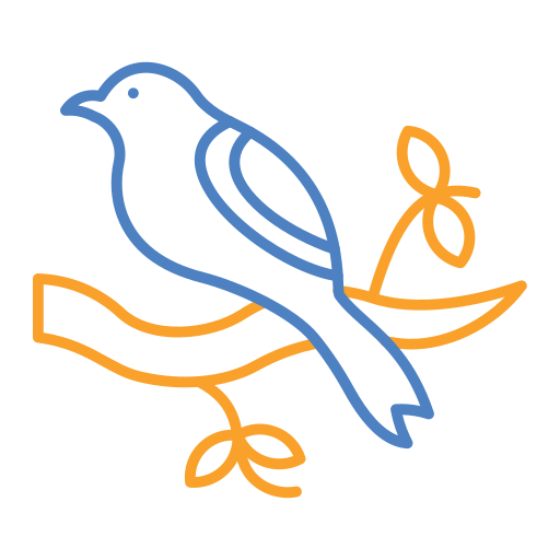 pájaro icono gratis