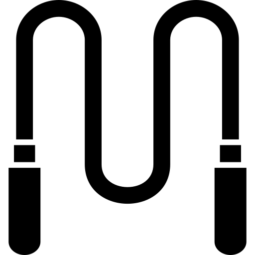 Jumping rope free icon