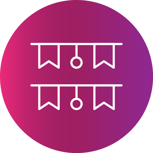 guirnalda icono gratis