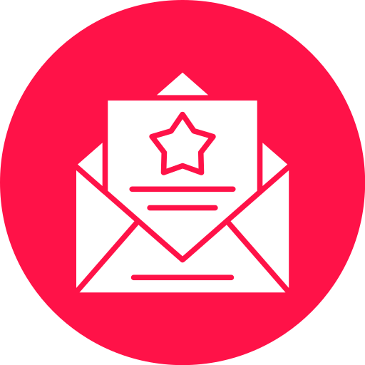 invitación icono gratis