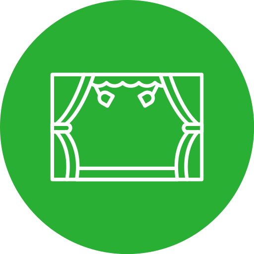 escenario icono gratis