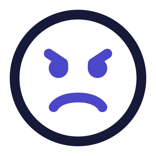 화난 무료 아이콘 화난 무료 아이콘