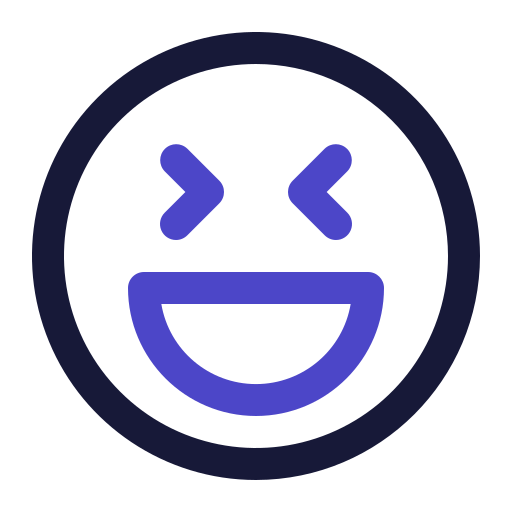 Laughing Generic Outline Color icon