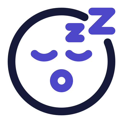 Sleeping Generic Outline Color icon