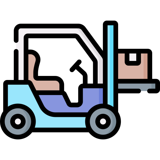 Forklift Special Lineal color icon