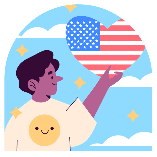 American free sticker American free sticker