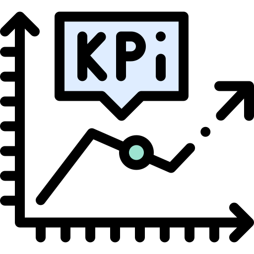 Kpi Detailed Rounded Lineal color icon