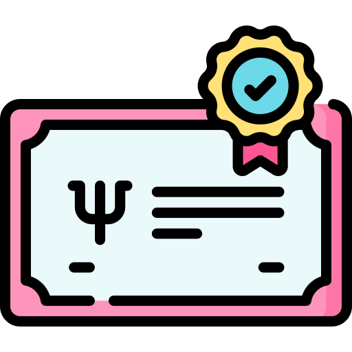 certificado grátis ícone