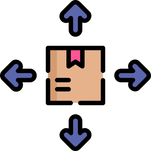 Distribution free icon