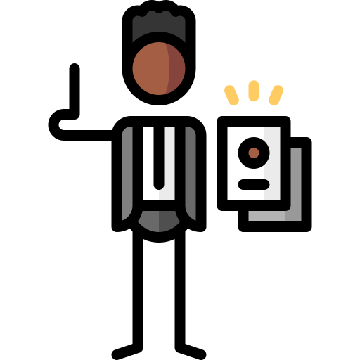 candidato icono gratis