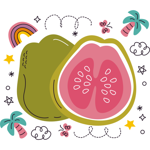 fruta tropical gratis sticker