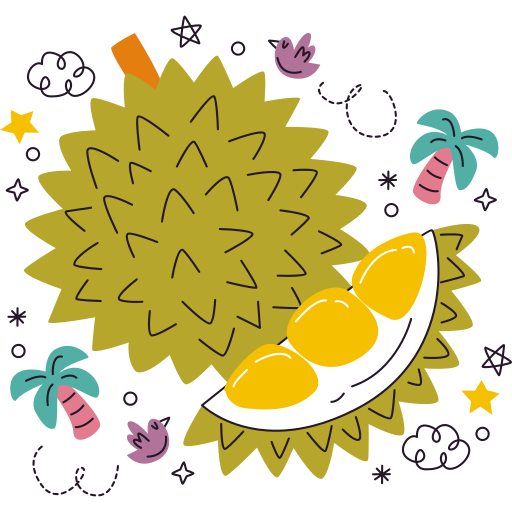 fruta tropical gratis sticker