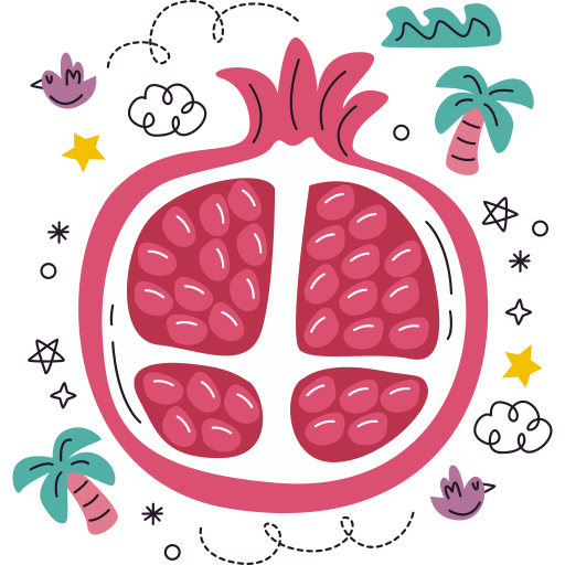 fruta tropical gratis sticker