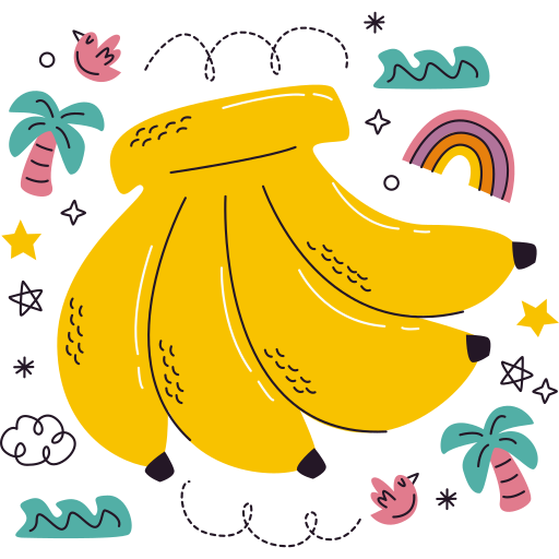 banane gratuit sticker