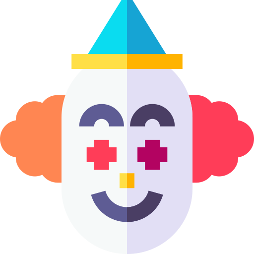 payaso icono gratis