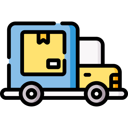 Delivery truck Special Lineal color icon