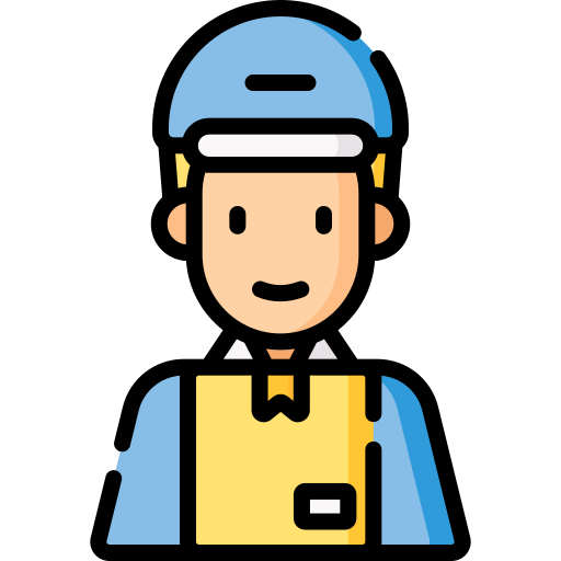 Delivery man free icon Delivery man free icon