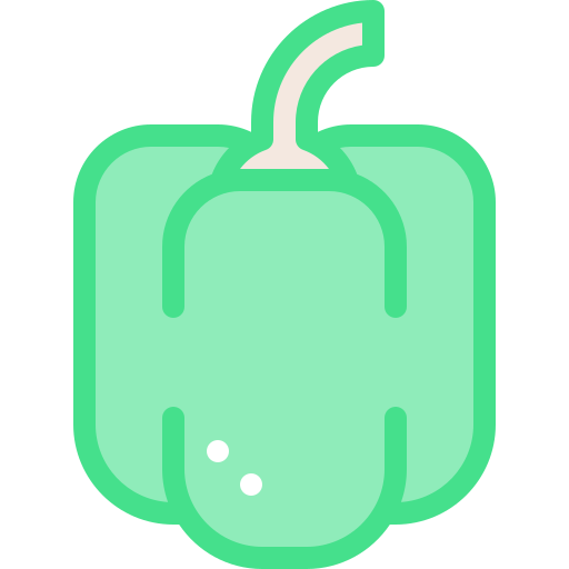 pimiento verde icono gratis