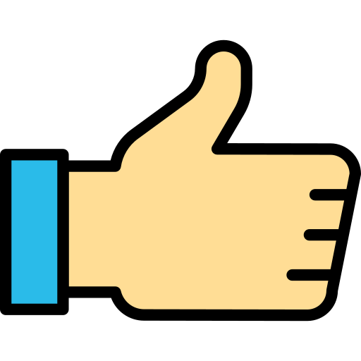 Thumbs up free icon
