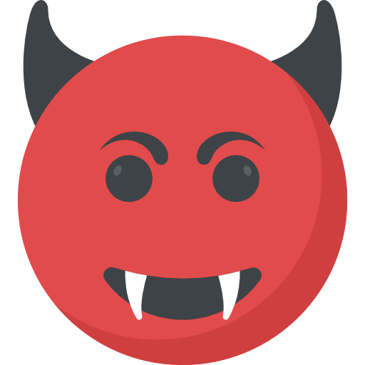 Devil Flat Color Flat icon